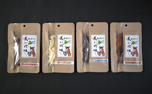 おつまみ珍味4種セット[48-1462]