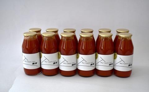 無添加・無塩 完熟ミニトマト100%ジュース(180mlx12本)[24-1302]