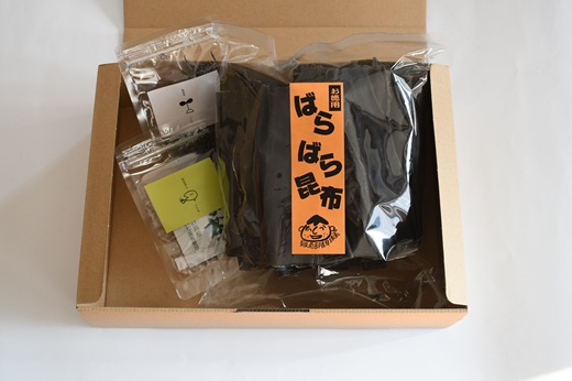 べてるの家の「昆布ギフトさざなみ」(全3種)[45-1196]