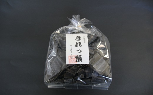 【訳あり】浦河産切り落とし日高昆布「きれっ葉」300g×1P[60-1487]