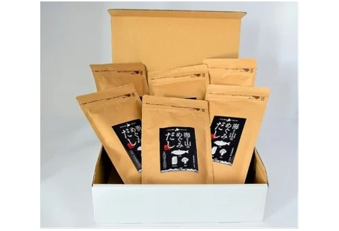 海と山のめぐみだし 万能和風だし(食塩不使用)8g×5P×6袋[04-297]