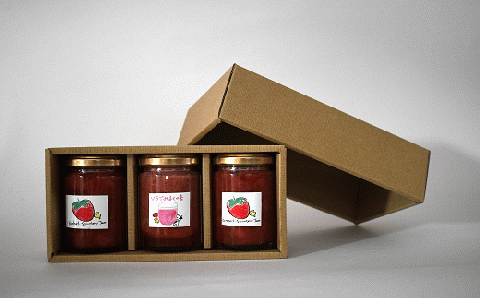 べてるの家の「いちごジャム」ギフトセット[45-1193]