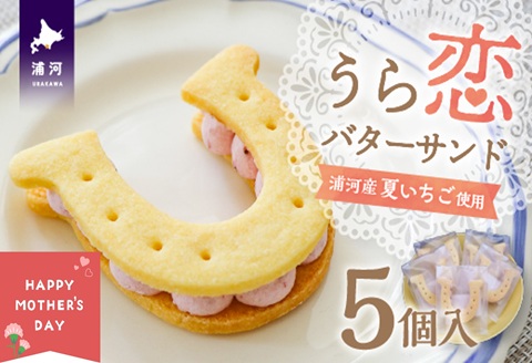 【母の日対応】『うら恋バターサンド』5個入[55-1578]