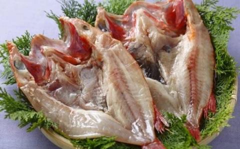 浦河前浜産 きんき一夜干し(小サイズ)約120g×3枚[02-343]