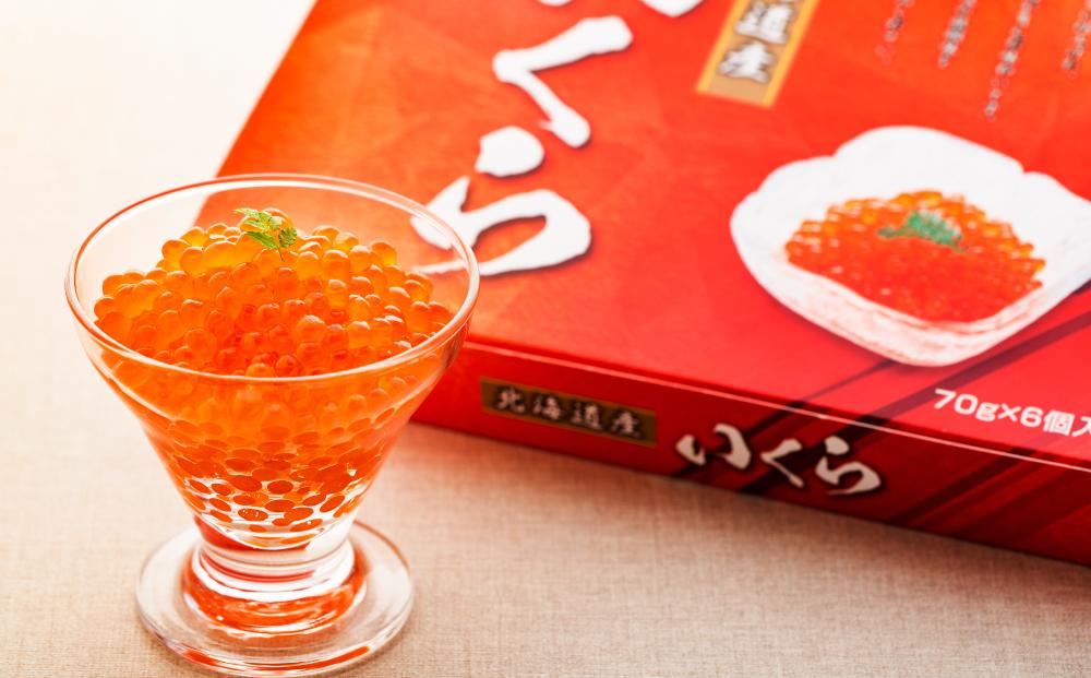 【新物】令和7年産　食べきりサイズのいくら醤油漬&塩漬セット 合計840g　｜北海道　様似町　いくら　イクラ　塩イクラ　塩　醤油イクラ　醤油　お取り寄せ　おつまみ　グルメ　