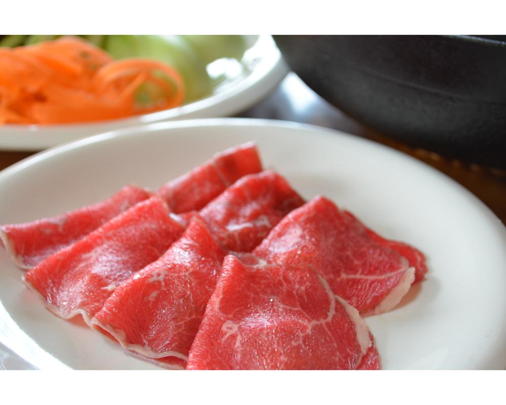 【えりも短角牛】モモしゃぶしゃぶ【er007-002】