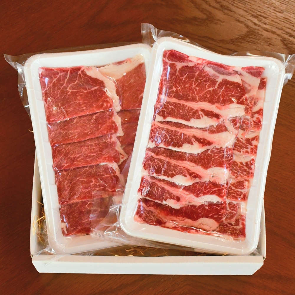 【えりも短角牛】焼肉上カルビセット【er007-014】