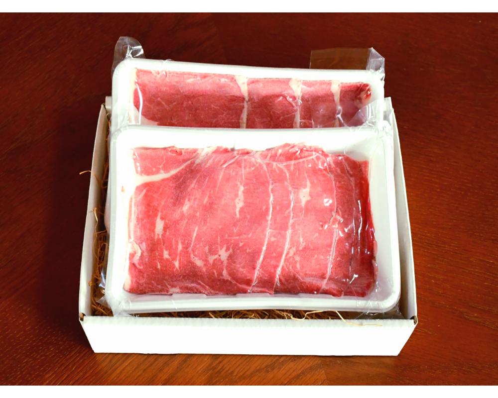 【えりも短角牛】モモしゃぶしゃぶ【er007-002】