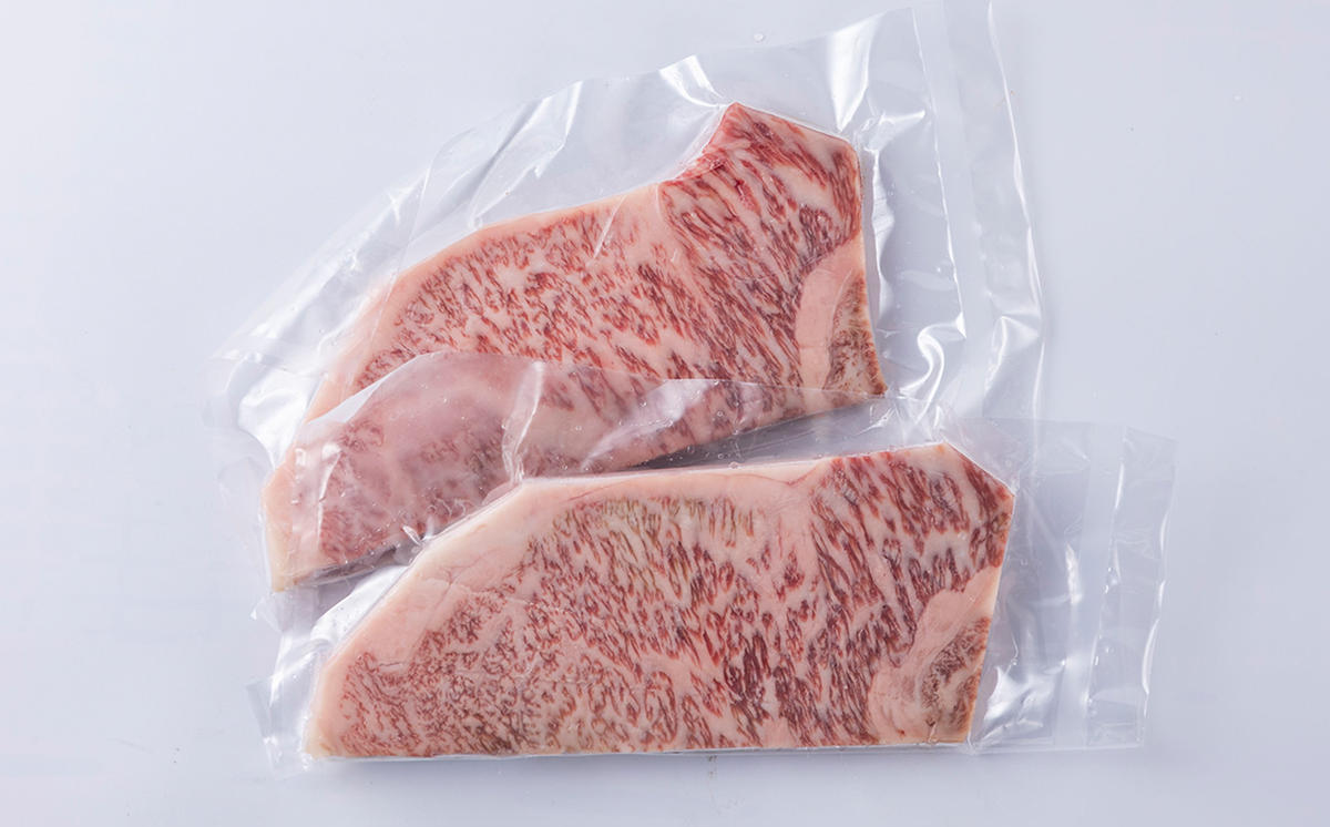 北海道産 黒毛和牛 こぶ黒 A5 サーロインステーキ 計 400g (200