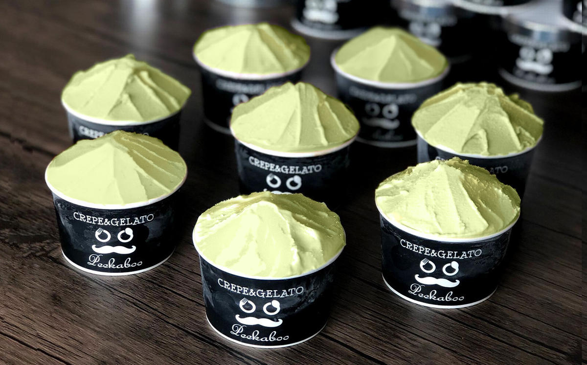 ＜6ヶ月定期便＞北海道産 生乳 ジェラート アイス ピスタチ