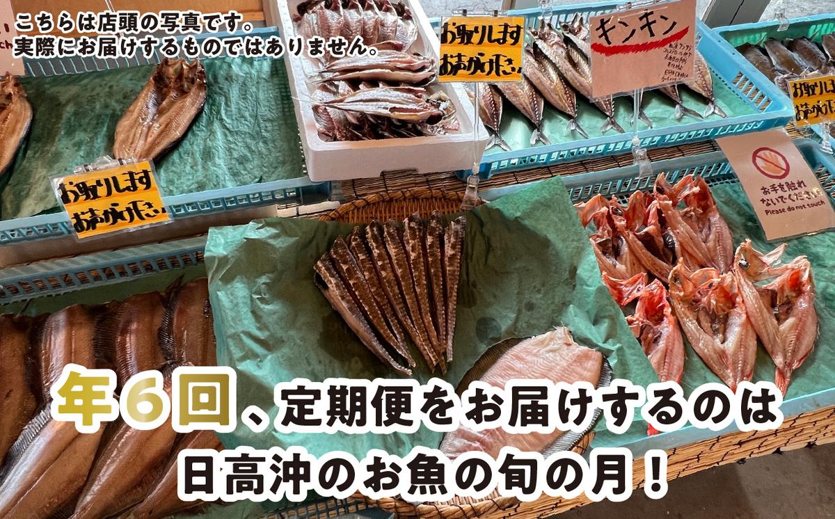 ＜定期便6回＞北海道産 旬の魚介4～5種 お楽しみ定期便