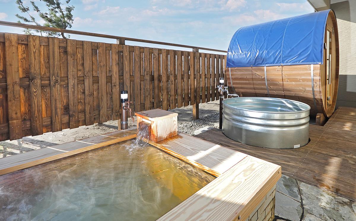 みついし昆布温泉 蔵三 バレルサウナ ＆ 露天風呂 付 特別