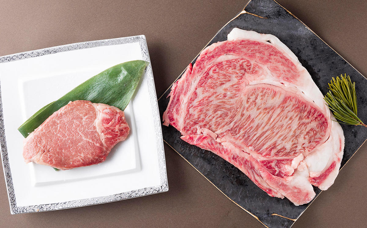 北海道産 黒毛和牛 みついし牛 A5  サーロイン＆ヒレステー