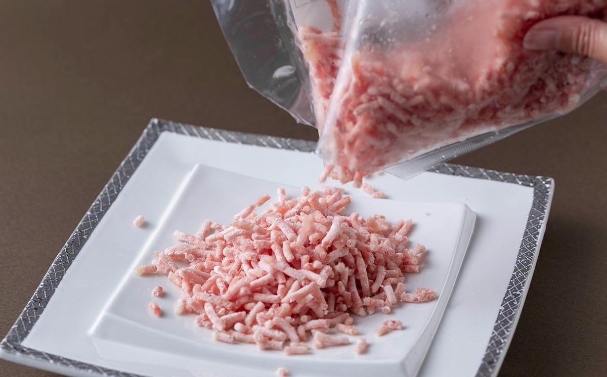 北海道産 健酵豚 小間切れ ＆ ひき肉 計 2.4kg (各400g×3パック