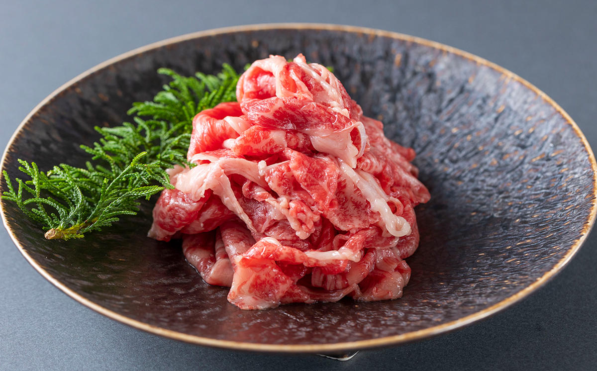 北海道産 黒毛和牛 こぶ黒 A5切り落とし 1.2kg ( 400g × 3パック