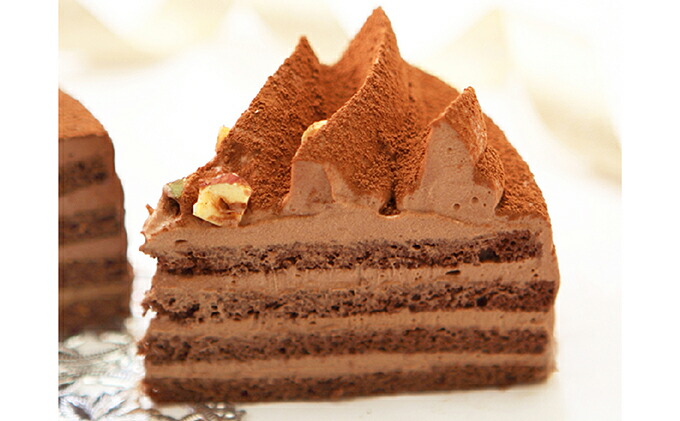 口どけなめらか生チョコケーキ 『フラワーショコラ』　 北
