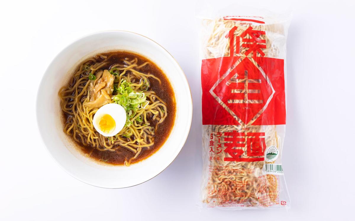 北海道産 小麦 使用 昔ながらの 生 ラーメン 計 3kg (150g×20食