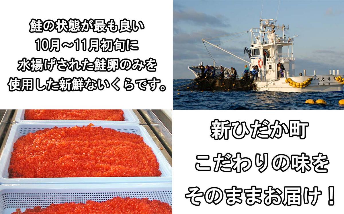 北海道産 網元特製 塩いくら 鮭卵 200g
