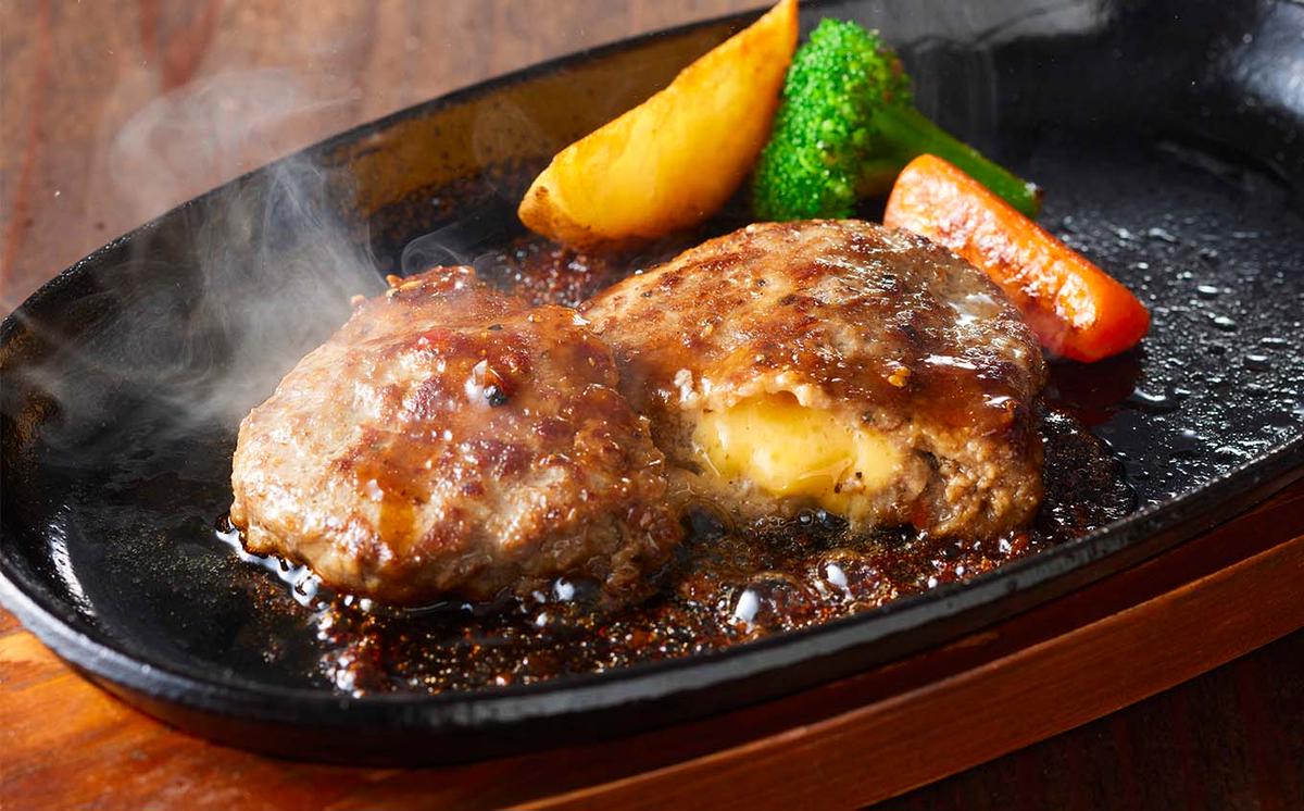 北海道産 黒毛和牛 こぶ黒 チーズ イン ハンバーグ 20個  和