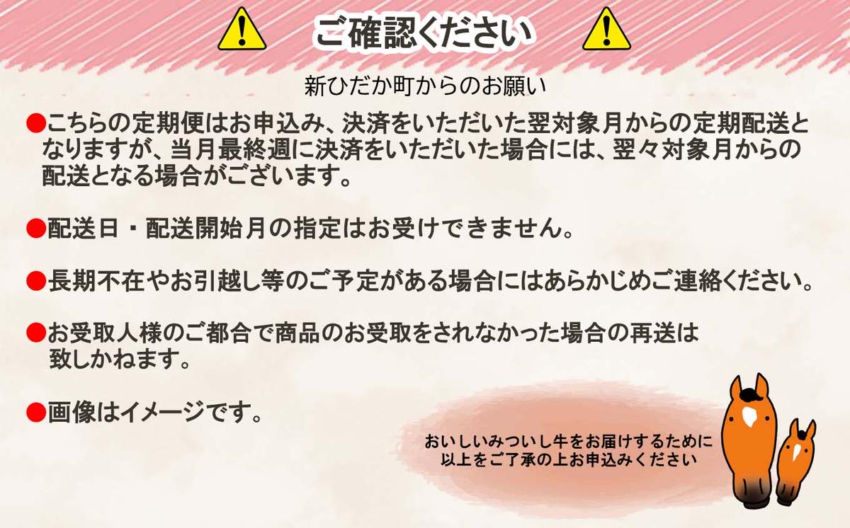 ＜定期便４回＞ 北海道産 黒毛和牛 みついし牛 ヒレ ＆ サ
