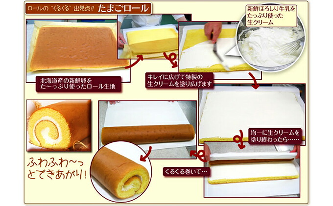 『懐かしロールケーキの3本セット』　北海道・新ひだか町