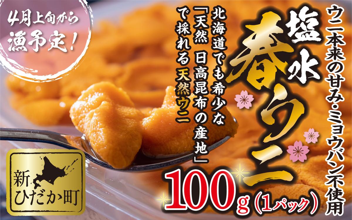 ＜ 2026年4月上旬より発送 ＞ うに 北海道 100g 使用するのは