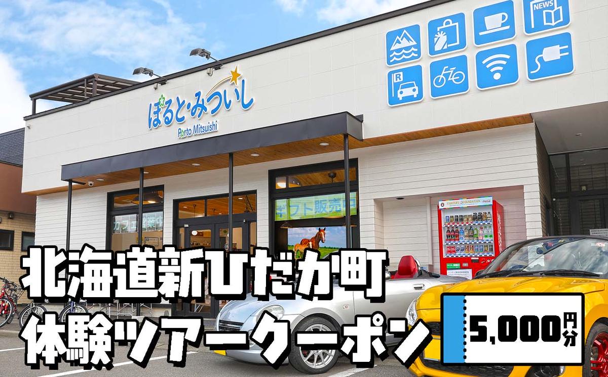北海道 新ひだか町 体験 ツアー クーポン 5,000円分 日高 三