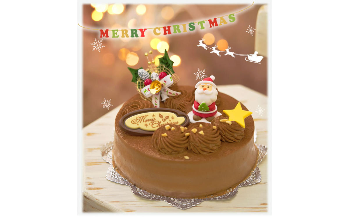北海道・新ひだか町のクリスマスケーキ『生チョコラータ