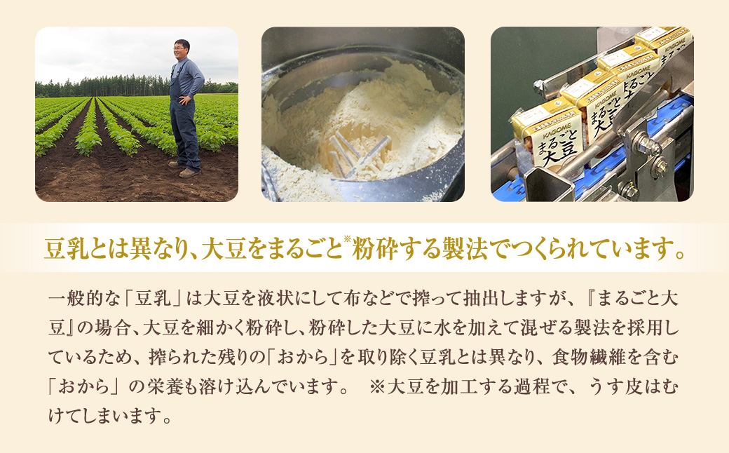 カゴメ まるごと大豆 30本入【A70】