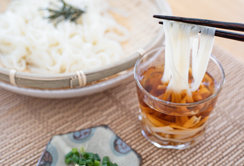 おとふけ乾麺セット（うどん・ざるうどん）【A24】