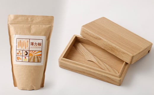 小麦粉とバターとバターケース【D13】