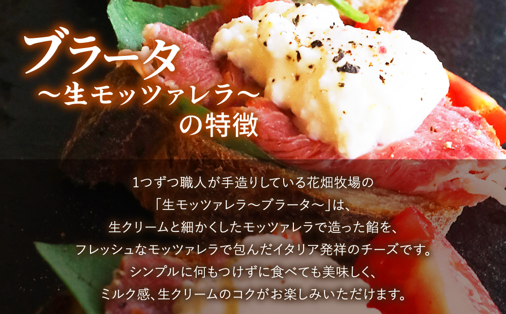 ブラータ～生モッツァレラ～ 約70g×12個入