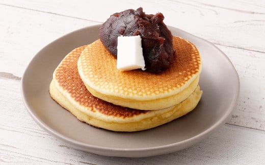 よつ葉バター・パンケーキセット[つぶあん]【A105】