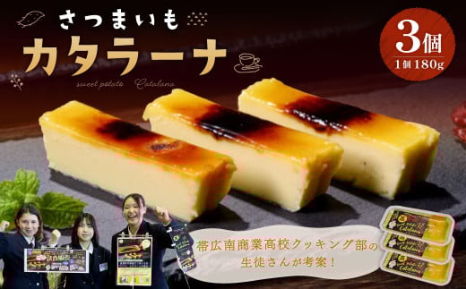 さつまいもカタラーナ 540g（180g×3個）【A106】