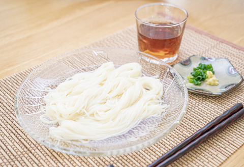 おとふけ乾麺セット（うどん・ひやむぎ）【A26】