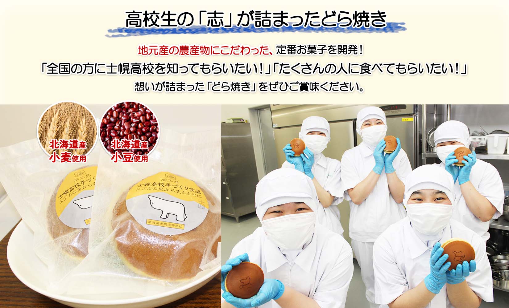 北海道 士幌高校 どら焼き 5個入り 2箱 計10個 勝ちドラ スイーツ 粒あん つぶあん 和スイーツ 自家製餡 ギフト プチギフト 贈り物 小豆 和菓子 勝どら おやつ お茶菓子 お取り寄せ 送料無料 十勝 士幌町 【H04】