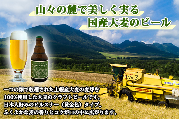 北海道 旅のはじまりのビール 330ml×2本セット ギフトボックス入り コースター2枚付き ビール クラフトビール 地ビール 酒 お酒 麦酒 beer HOTEL NUPKA プレゼント 手土産 贈り物 ギフト gift お取り寄せ 送料無料 十勝 士幌町【L06】