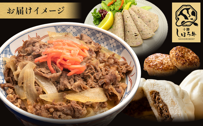 <全3回> 道の駅定期便 ピア21しほろ しほろ牛よくばりセット 【L903】