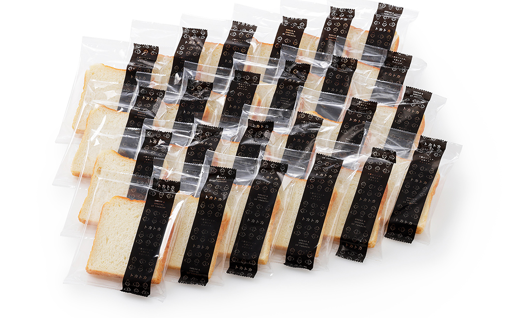 トカトカ 食パン 24枚 スライス済み 個包装 もちもち おいしい トカショク パン ブレッド 冷凍パン 詰め合わせ 北海道産小麦使用 長時間熟成発酵 冷凍