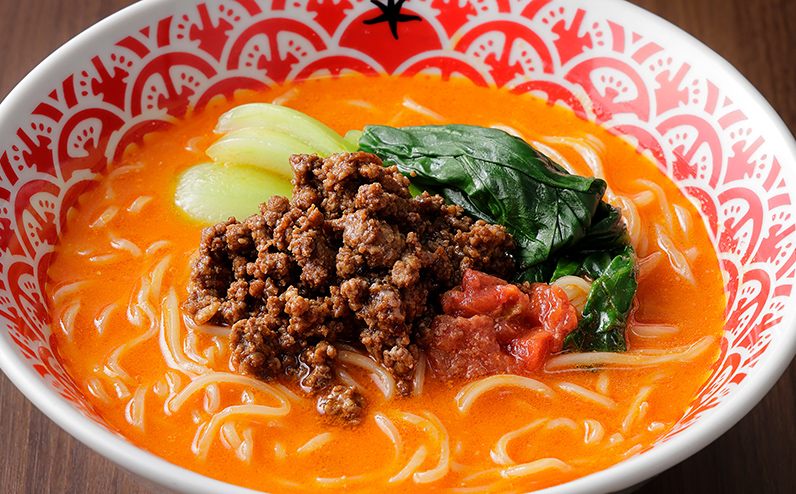 北海道十勝 担々麺 4人前 汁あり 上士幌味噌使用 北海道産小麦使用 担担麺 タンタンメン ラーメン 麺類 お取り寄せ 冷凍