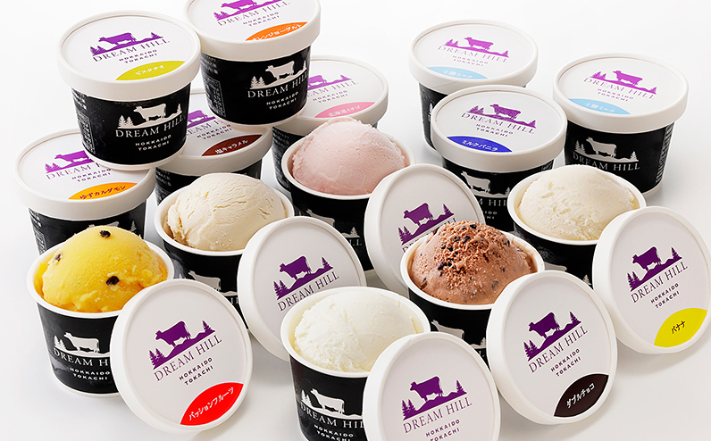 ドリームドルチェ ハッピー ジェラート 100ml×14個（13種） 北海道 牧場直送 スイーツ アイス アイスクリーム セット 詰め合わせ 卵不使用 ギフト 贈答用