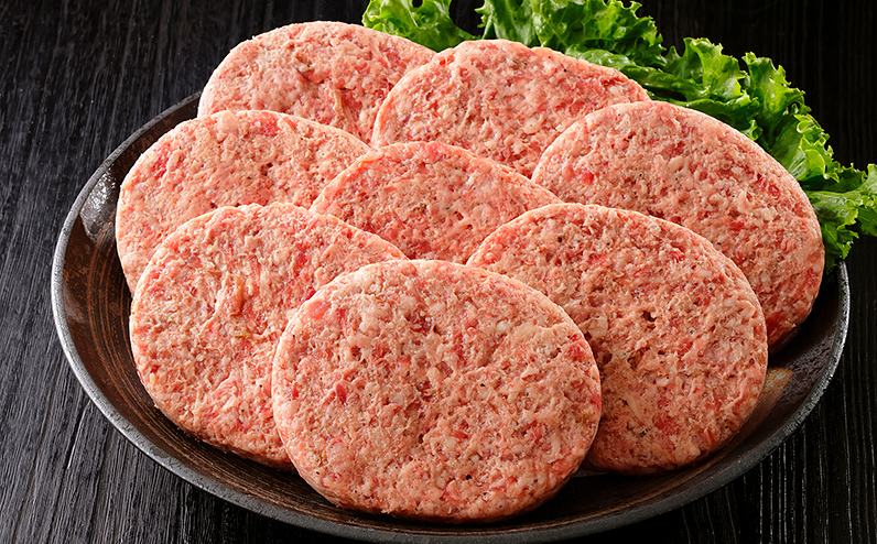 十勝ナイタイ和牛 100% ハンバーグ 120g×8個 北海道産 牛肉100% 5・4等級黒毛和牛使用 冷凍