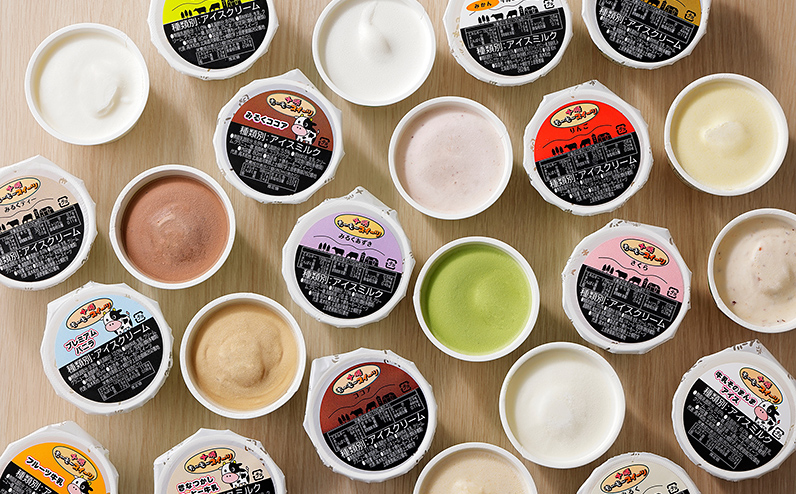 十勝もーもースイーツ ファミリーアイス バラエティセット 80ml×24個（20種） 北海道 アイスクリーム アイスミルク 卵不使用