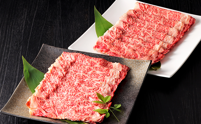 十勝ハーブ牛 リブロース すき焼き 計600g（300g×2P） 北海道産 牛肉 赤身 国産 旨味を逃さないスキンパック包装