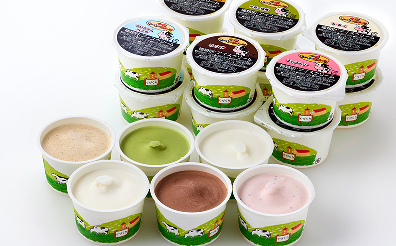 十勝もーもースイーツ ファミリーアイス 6種セット 計18個（6種×各3個） 北海道 アイスクリーム 卵不使用