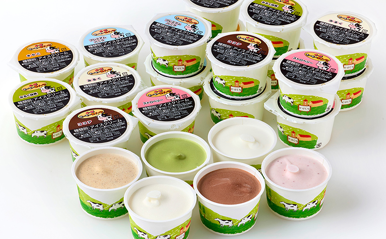 十勝もーもースイーツ ファミリーアイス 6種セット 計24個（6種×各4個） 北海道 アイスクリーム 卵不使用