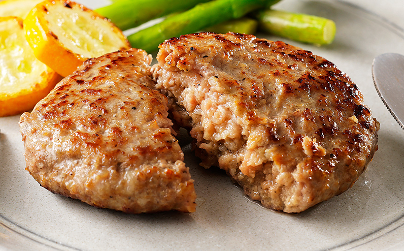 十勝ナイタイ和牛 ビーフ&ポーク ハンバーグ 120g×10個 北海道産 和牛肉 5・4等級黒毛和牛使用 冷凍