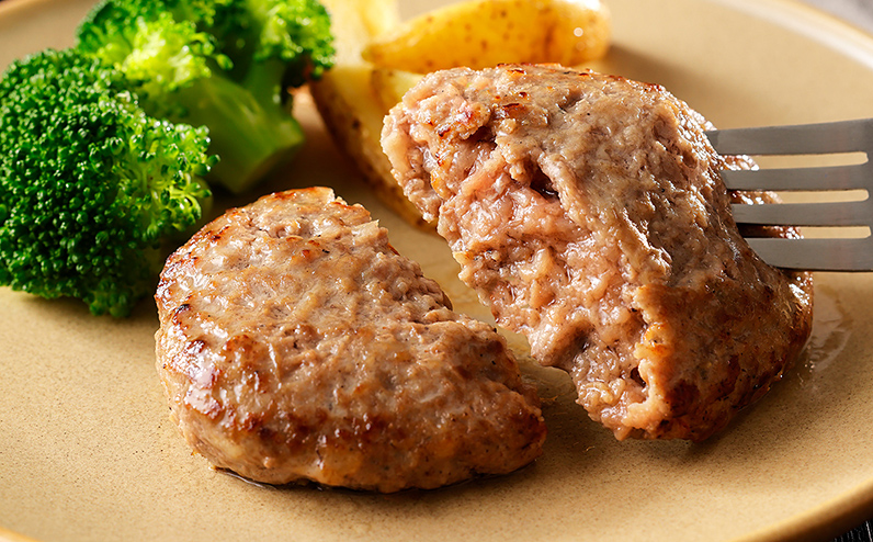 十勝ナイタイ和牛 100% ハンバーグ 120g×8個 北海道産 牛肉100% 5・4等級黒毛和牛使用 冷凍