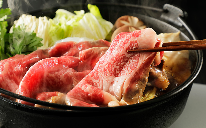 十勝ハーブ牛 リブロース すき焼き 計600g（300g×2P） 北海道産 牛肉 赤身 国産 旨味を逃さないスキンパック包装