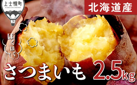 北海道産さつまいも[計2.5kg] 北海道 サツマイモ 2.5kg◆2024年11月中旬発送開始予定